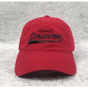 The Office Scranton Branch Picnic Hat Red Dunder Mifflin NBC Official Dad Cap